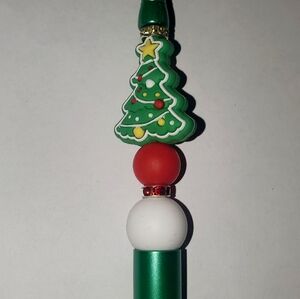 🎄Unique Handmade Holiday Charm Pens ☃️